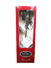 Golden/Platinum rose Gift: Plattinum rose